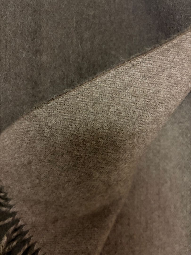 THE INOUE BROTHERS... ベビーアルパカ マフラー ブラウン