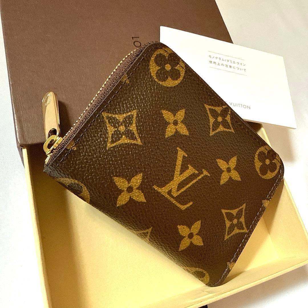 ルイヴィトン ジッピー ラウンド 小銭入れ モノグラム カード ケース