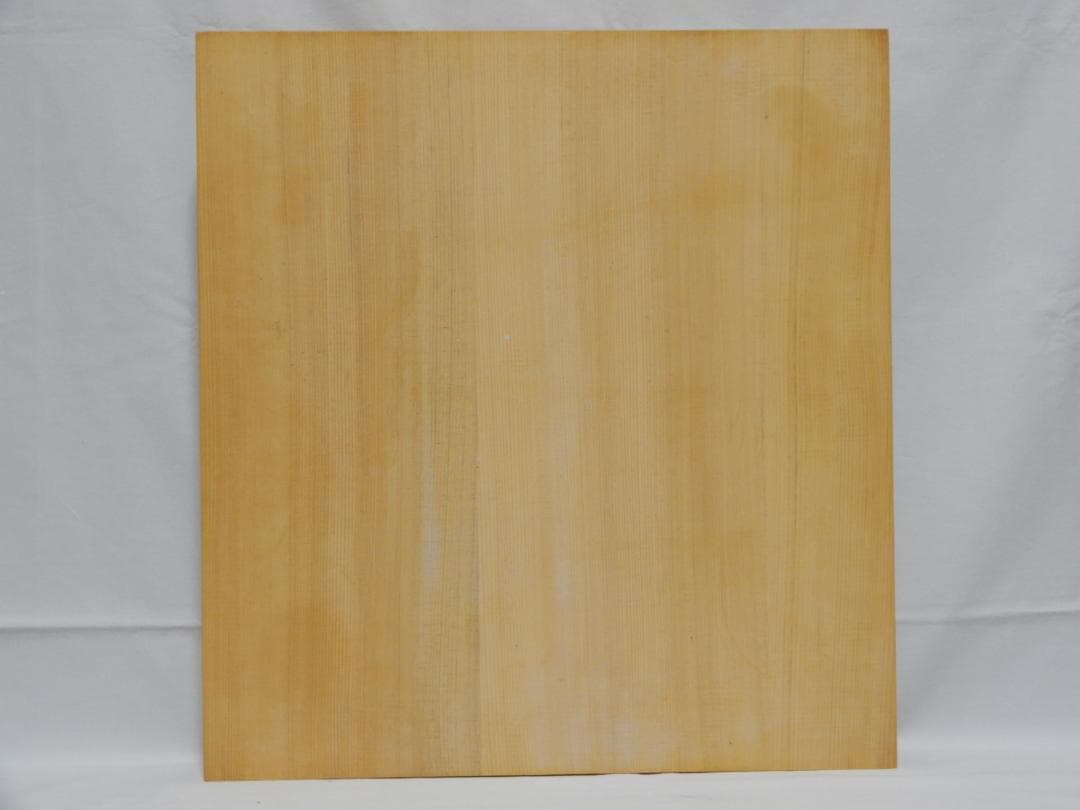 本榧卓上碁盤（３枚/ハギ盤）　1寸8分　未使用