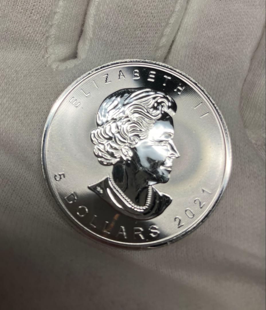 カナダ 1オンス 銀貨 メイプルリーフ