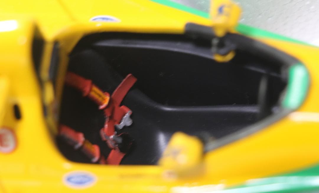 貴重ビックスケール１／1８　ベネトン・フォードＢ１９２　シューマッハコレクション