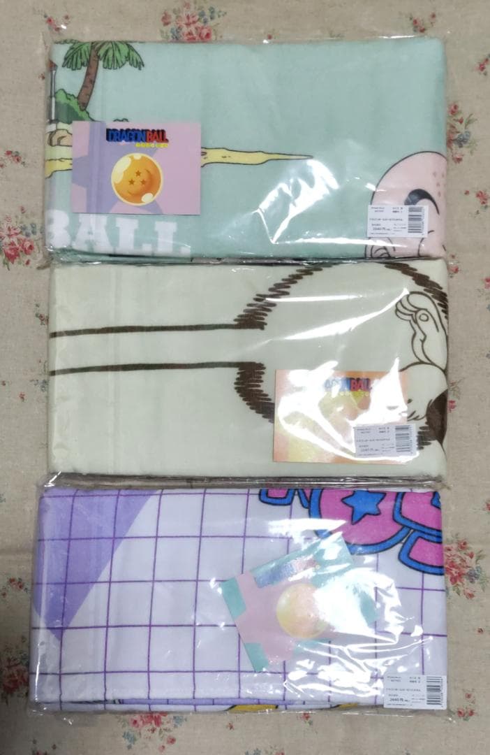 レア商品　フェリシモ　ドラゴンボール　ガーゼバスタオル　全３種　タオル