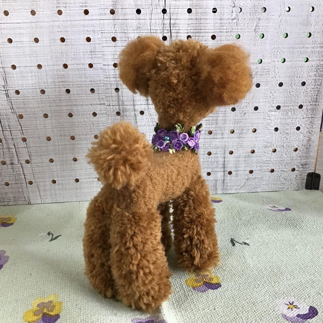 【ひろり様ご予約品】トイプードル（レッド）立ちポーズ