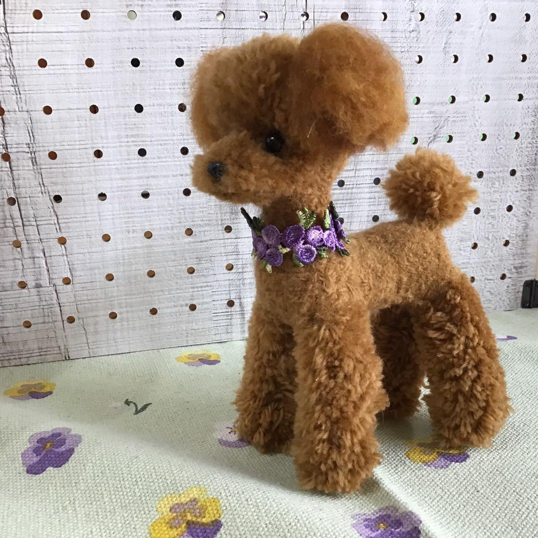 【ひろり様ご予約品】トイプードル（レッド）立ちポーズ