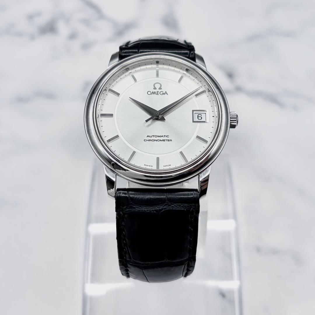 極美／OH済 オメガ デ・ヴィル プレステージ クロノメーター 168.1050