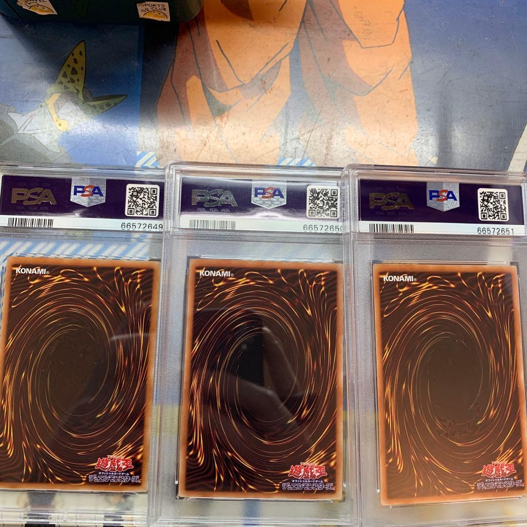 【連番5枚セット】PSA10 ブラック・マジシャン・ガール　ホロ　DP23