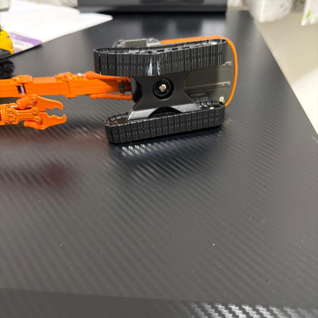 HITACHI ミニチュア重機 オレンジ