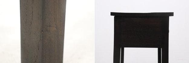 無垢材 花台 展示台 サイドテーブル コンソール クラシカル ヴィンテージ