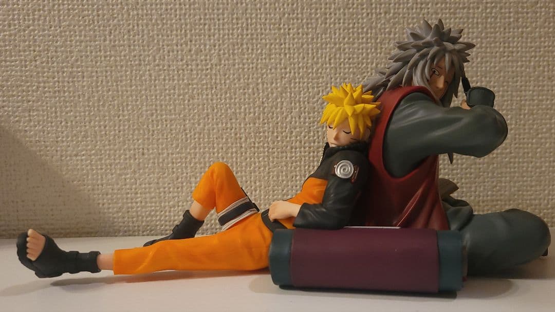 ナルト　一番くじ　ラストワン賞　ナルト&自来也　伝説の三忍　開封品