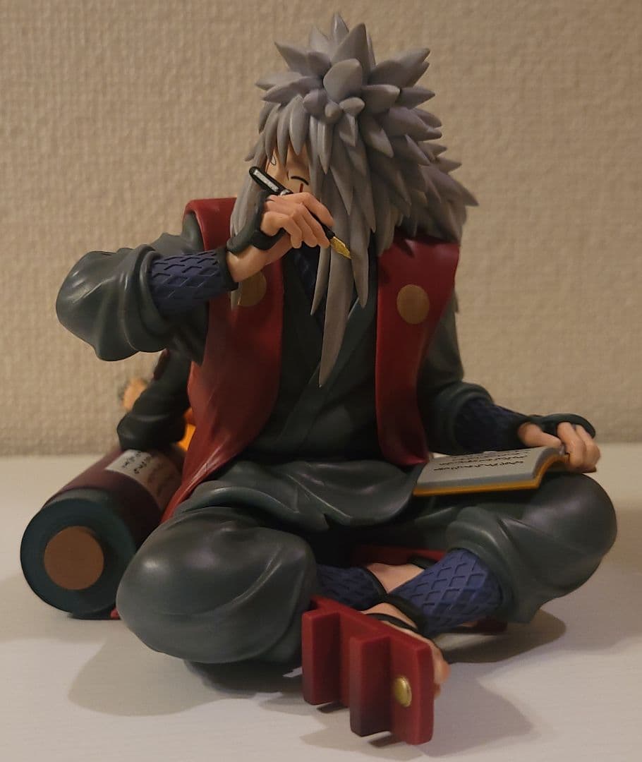 ナルト　一番くじ　ラストワン賞　ナルト&自来也　伝説の三忍　開封品