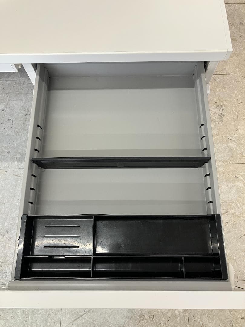 内田洋行 デスクシステム サイドデスク付き JOIFA307 ホワイト②