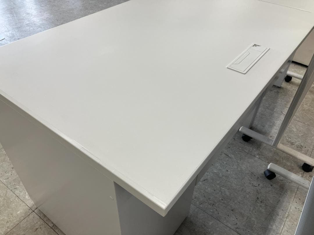 内田洋行 デスクシステム サイドデスク付き JOIFA307 ホワイト②