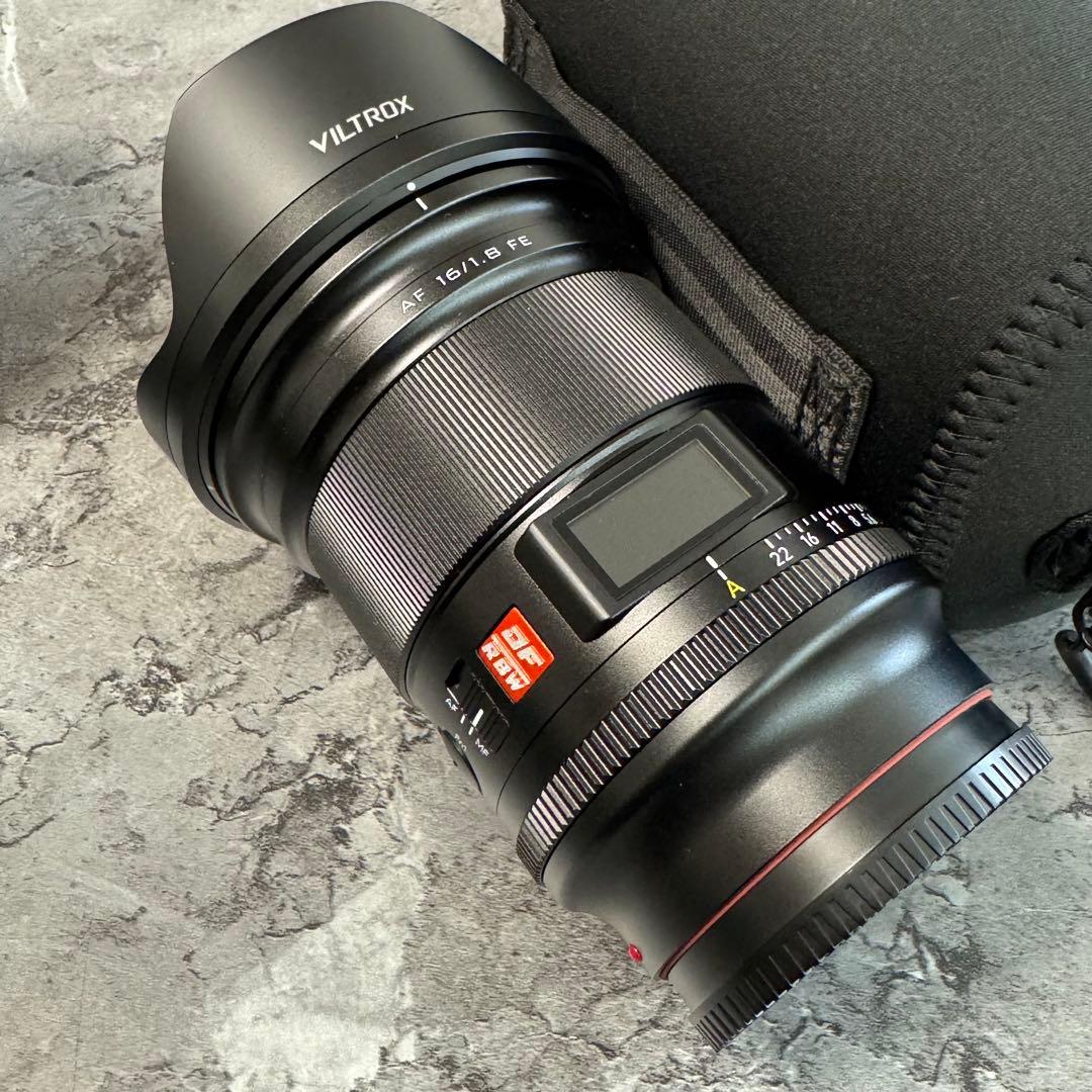VILTROX 16mmf1.8 ソニー　FEマウント　単焦点