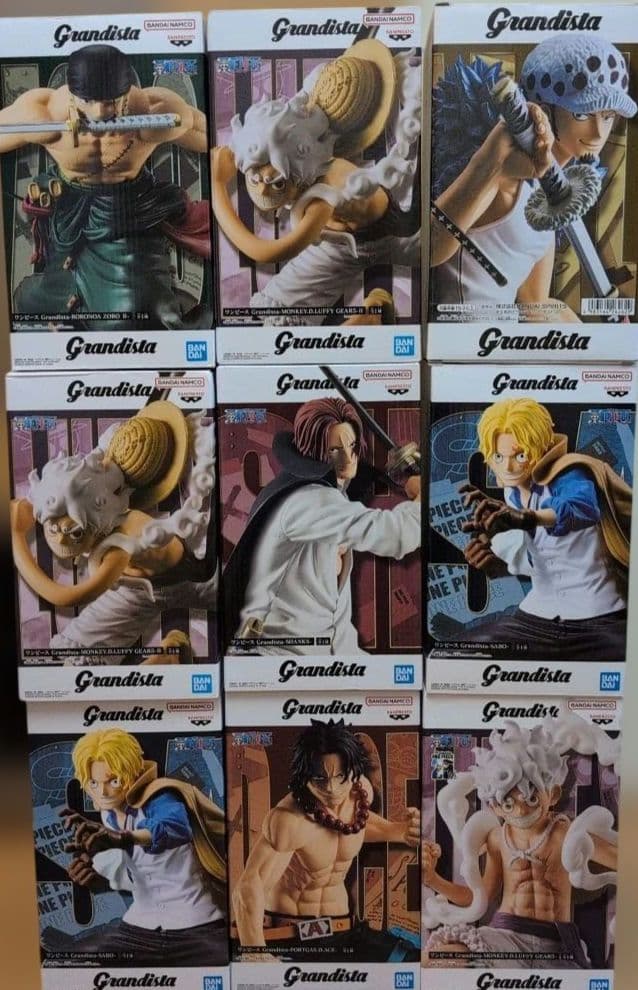 ワンピース Grandista フィギュア 9体セット