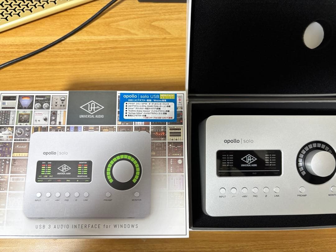 DTM・DAW Apollo solo usb