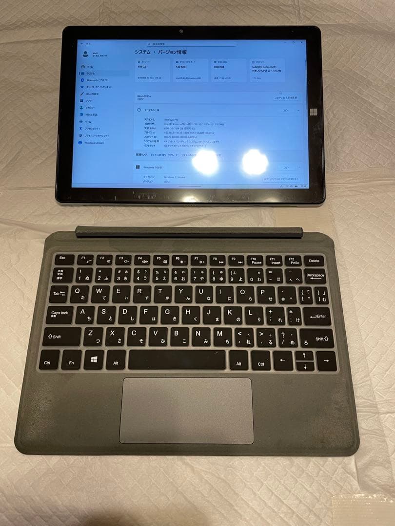 ALLDOCUBE iwork20 PRO Win11 2in1 Office付