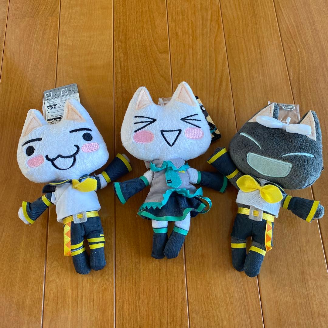 【どこでもいっしょ】初音ミク　鏡音リン・レン　コスプレニャ！マスコット　トロ