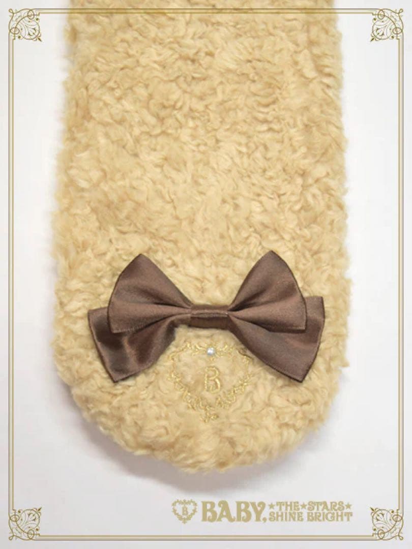 BABYTHE STARS SHINE BRIGHT くまくみゃちゃんマフラー