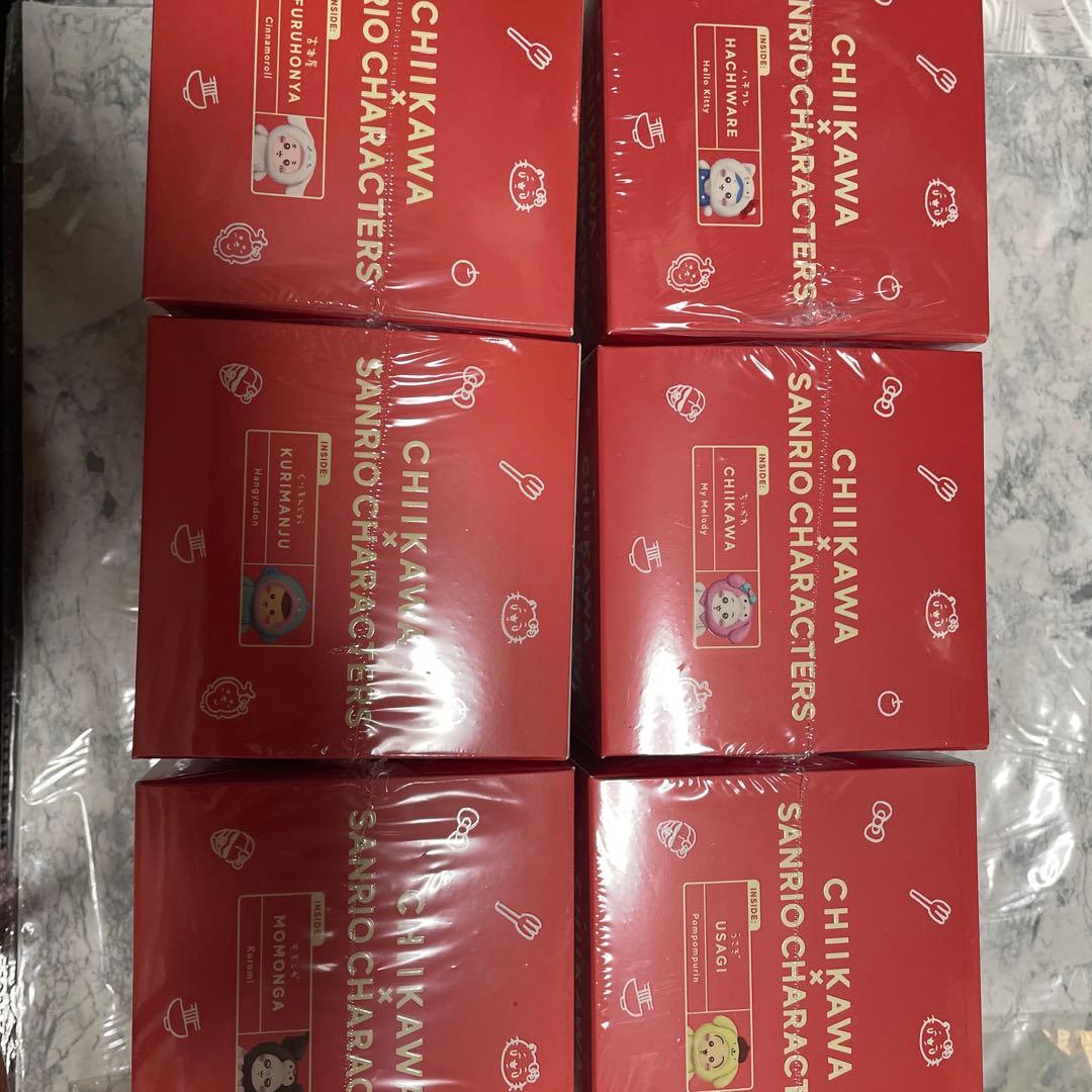 ちいかわ　サンリオキャラクターズ　Kiramekko コンプリートセット　6種類