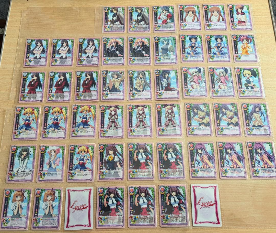 Lycee 旧 リセ オフィ絵 プロモ カードバインダー 大量まとめ