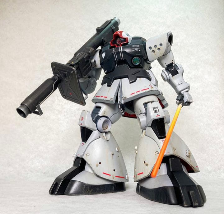 MG 1/100ドム ホワイトオーガー 重装仕様 改修 塗装 完成品　ガンダム