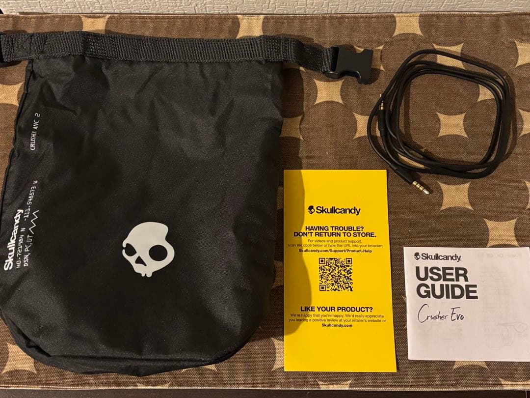 美品 Skallcandy Crusher ANC2 ワイヤレスヘッドホン