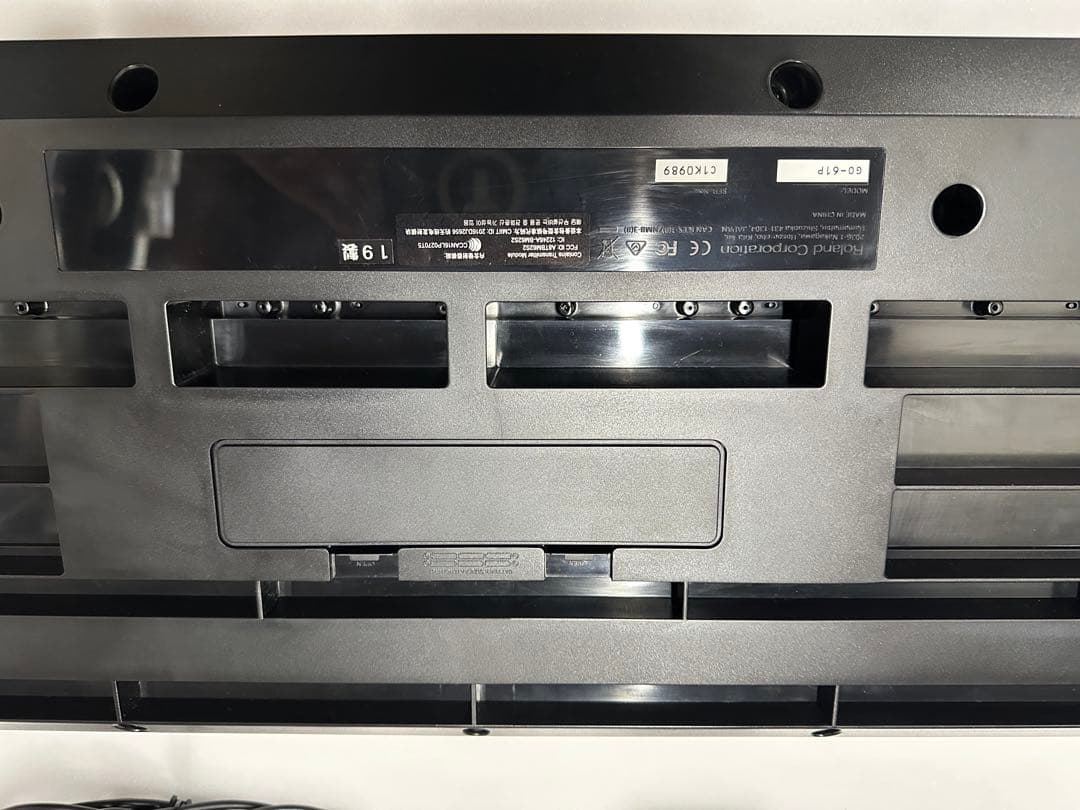 Roland GO:Piano 61鍵 黒とキーボードバッグ