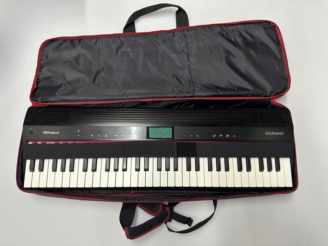 Roland GO:Piano 61鍵 黒とキーボードバッグ