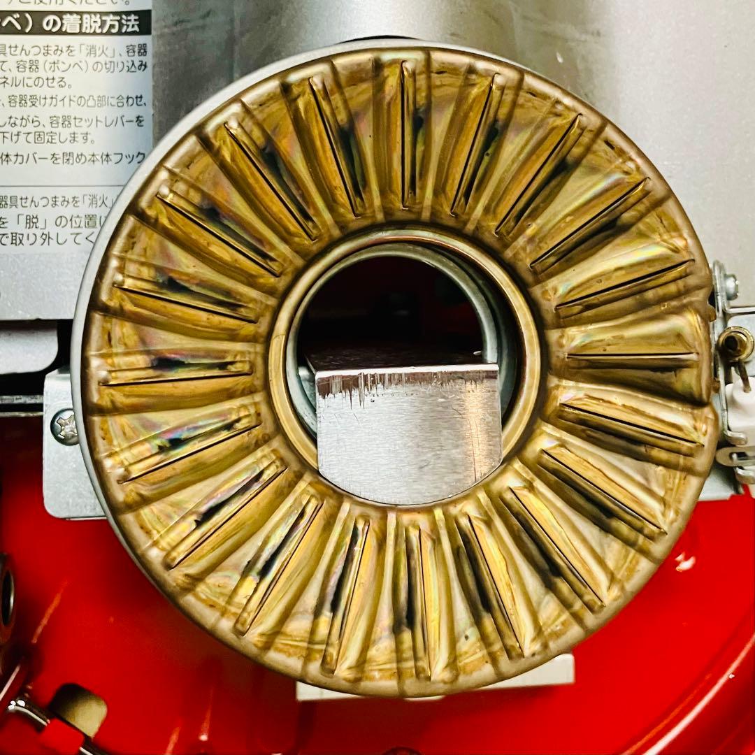 センゴクアラジン　ポータブルガスストーブ レッド SAGBF02A-R