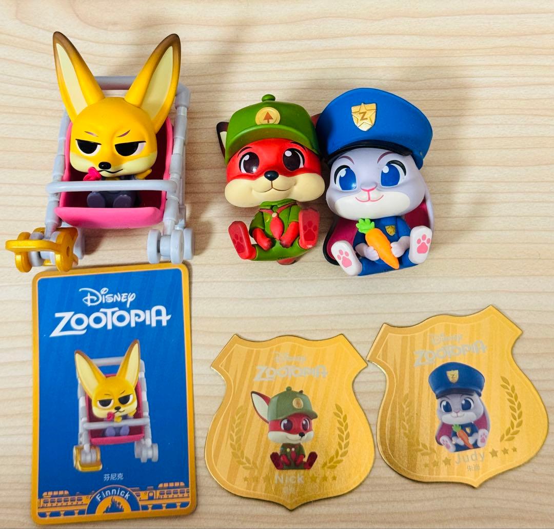 レア Disney zootopiaズートピアポップマート シークレット