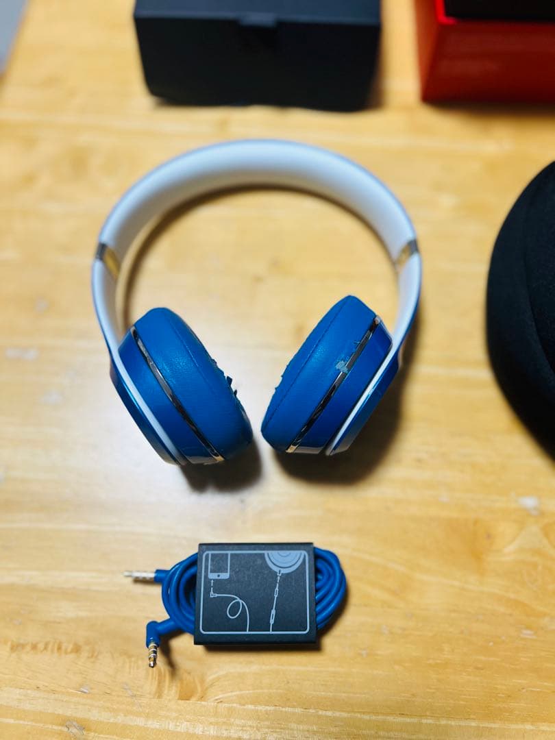 beats by dr.dre ヘッドホン ブルー solo2 BTONSOL…