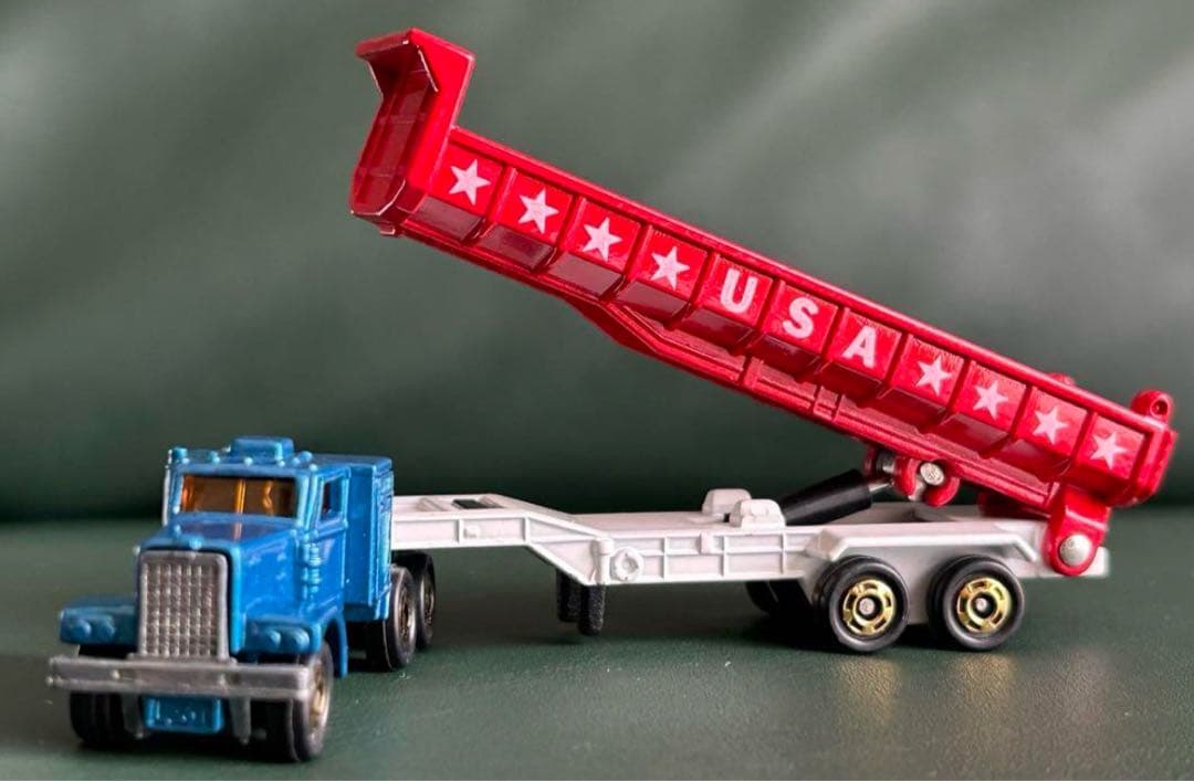 ロングトミカ ダイヤモンドレオ ダンプトレーラー