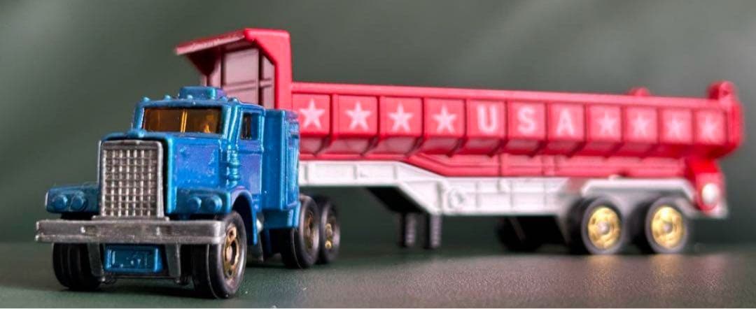 ロングトミカ ダイヤモンドレオ ダンプトレーラー