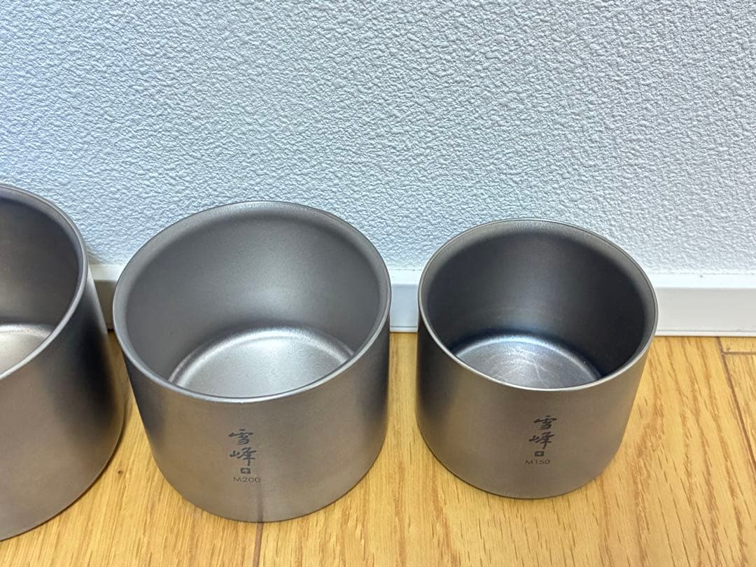 【激レア】スノーピーク　スタッキングマグ　雪峰　Ｍ400 300 200 150