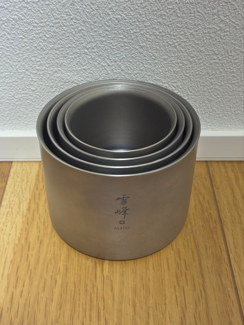 【激レア】スノーピーク　スタッキングマグ　雪峰　Ｍ400 300 200 150