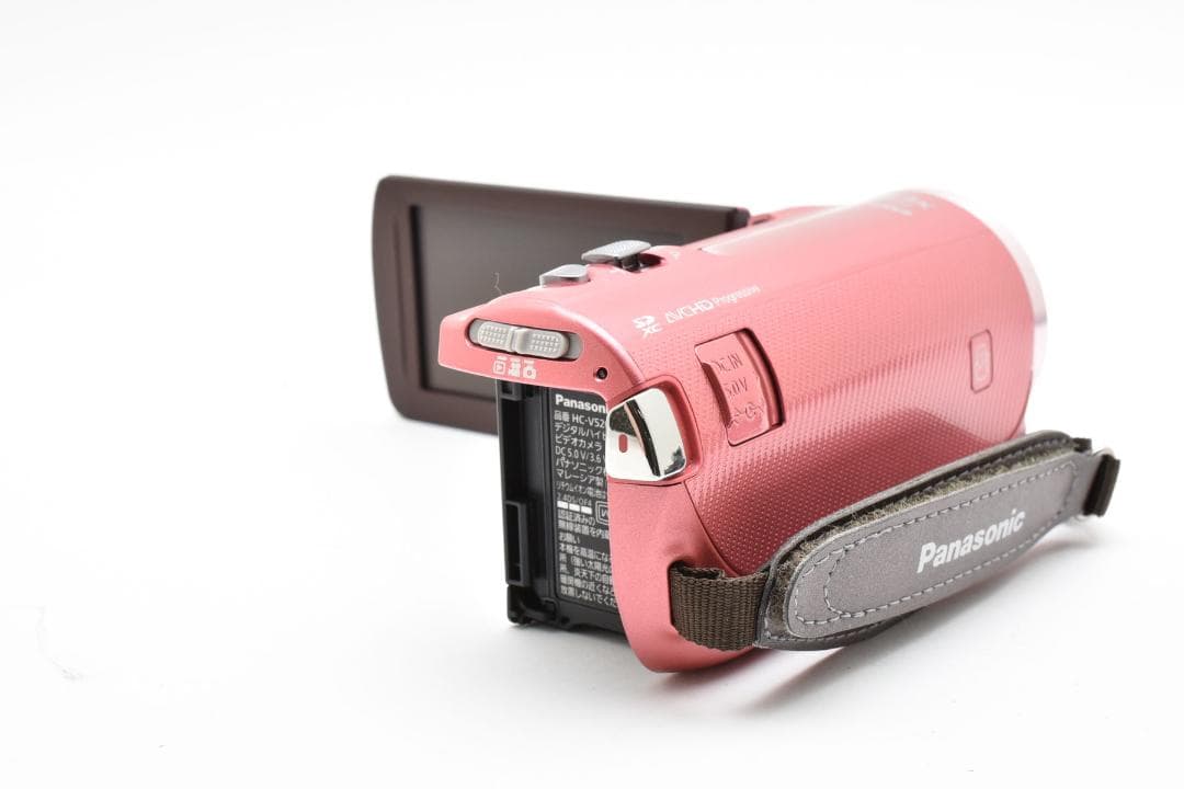 【極美品】Panasonic ビデオカメラ　 HC-V520M ピンク　新品級！