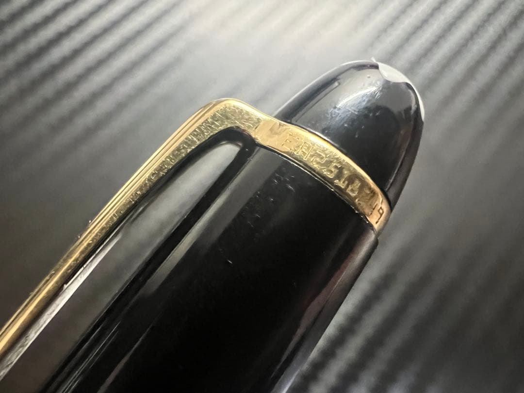 モンブラン マイスターシュテュック 144 万年筆 F 細字 ブラック 中白