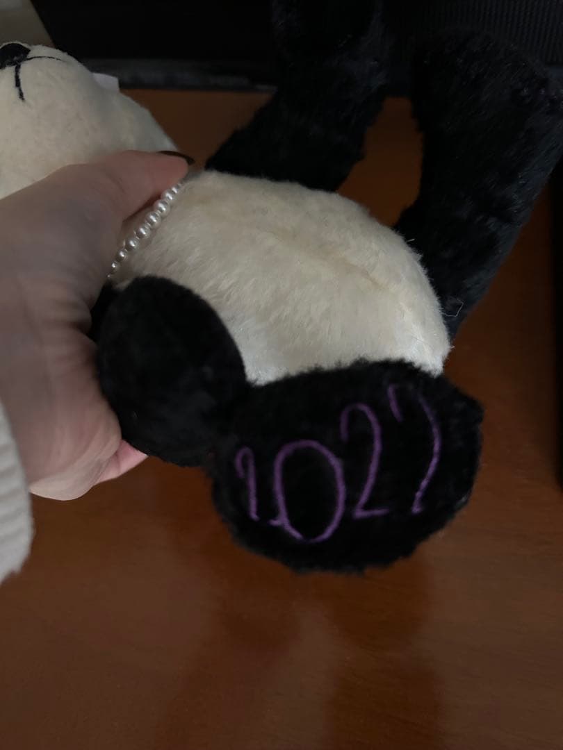 新品未使用Steiffシュタイフ xFRAGMENT ALAIA パンダ