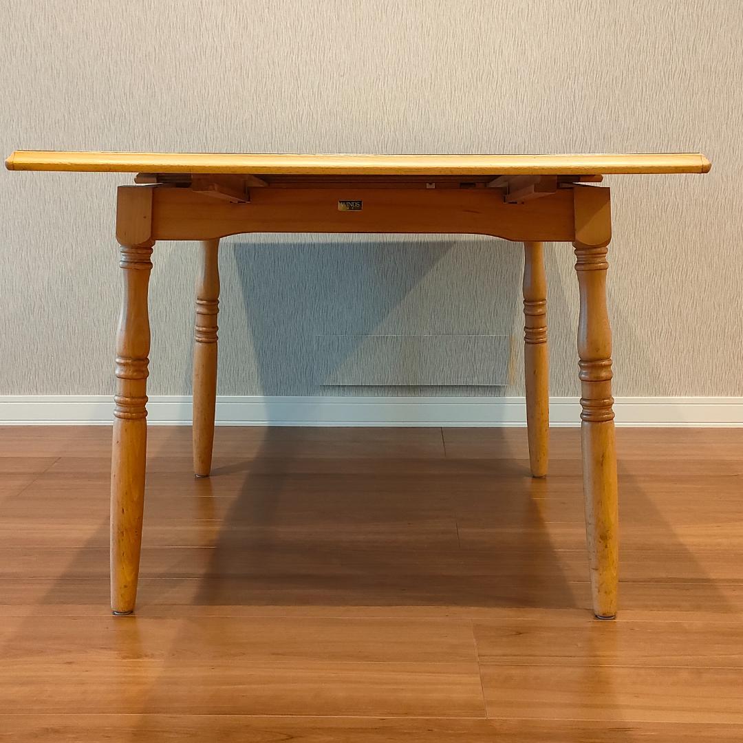 WINDS太平　伸長式　ダイニングテーブル　スクエア　バタフライ