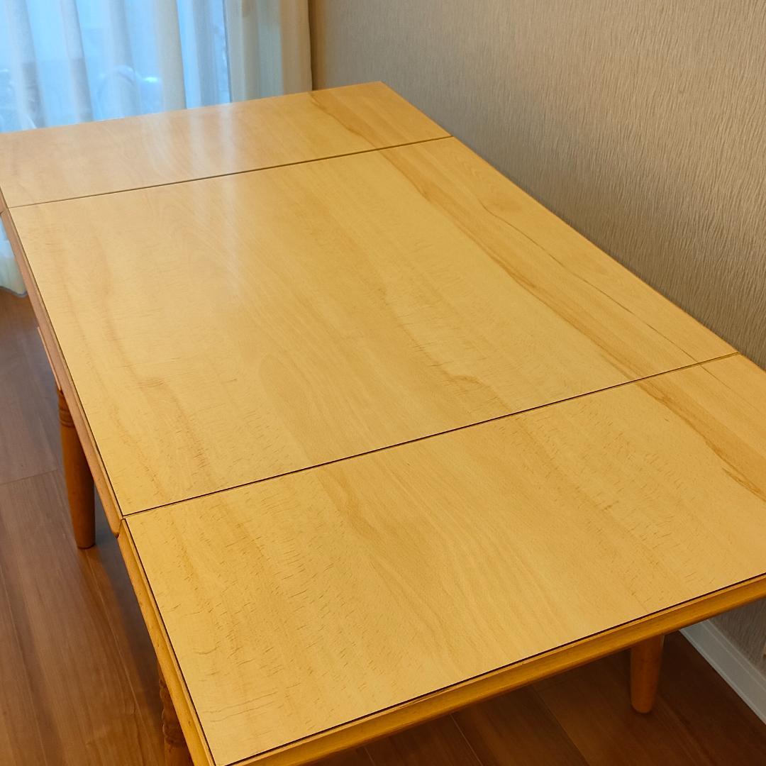 WINDS太平　伸長式　ダイニングテーブル　スクエア　バタフライ