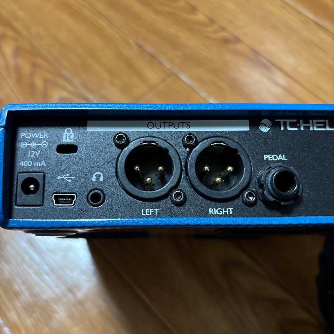 TC HELICON VOICELIVE play ボーカルエフェクター
