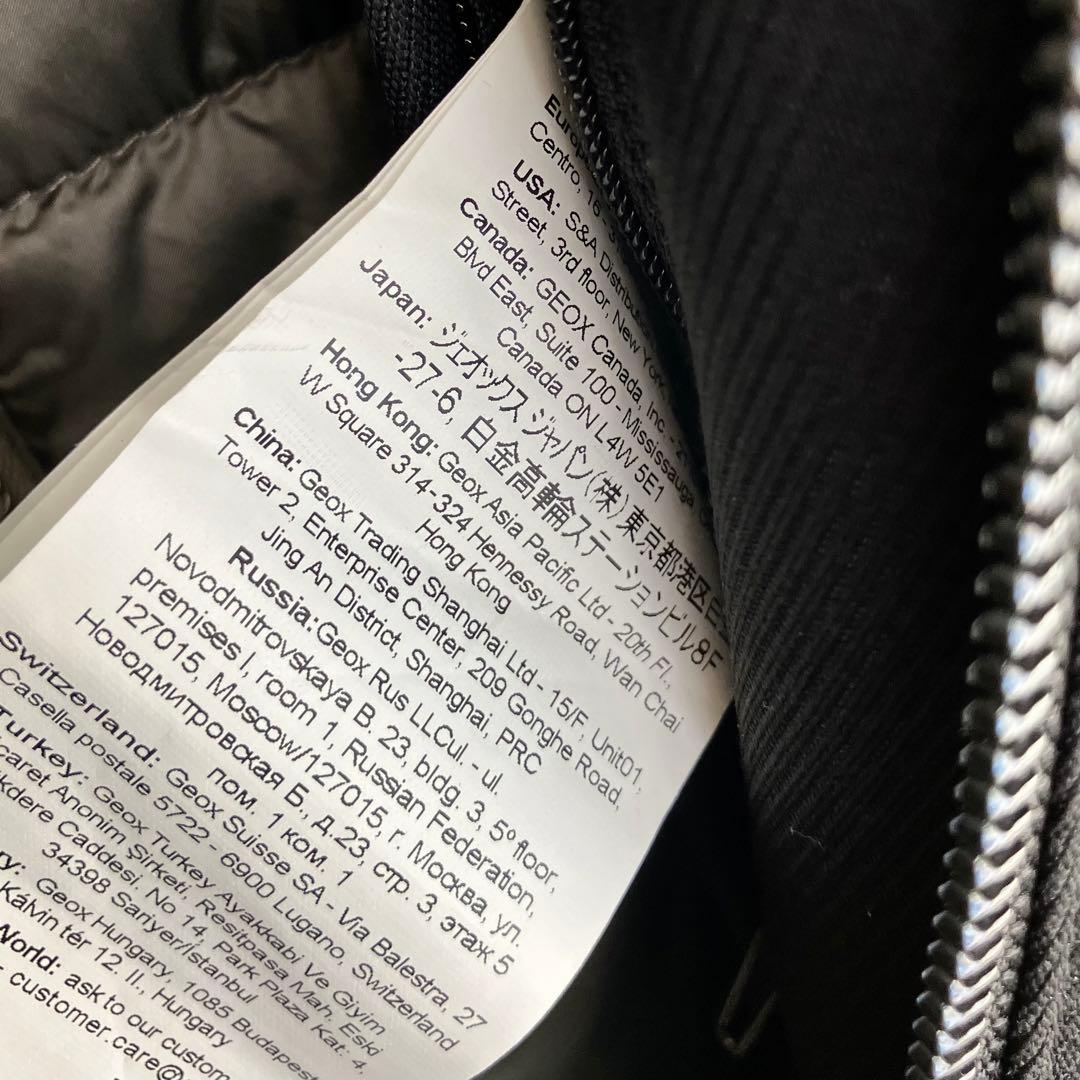 【GEOX】Thermore サーモア中綿 フロントデザインコート 寒冷地