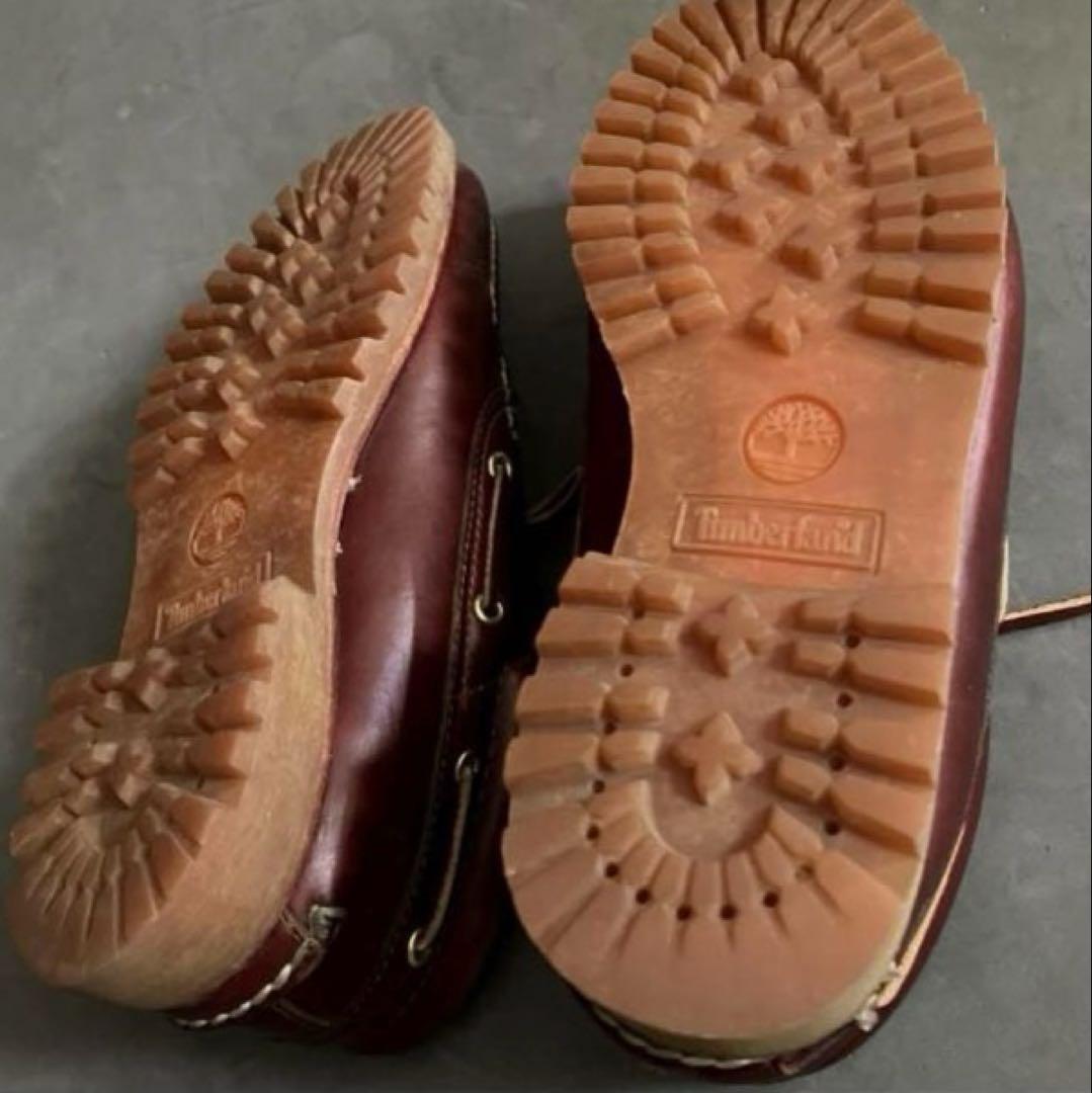 最終価格◎Timberland 3EYE バーガンディ 26.5センチ