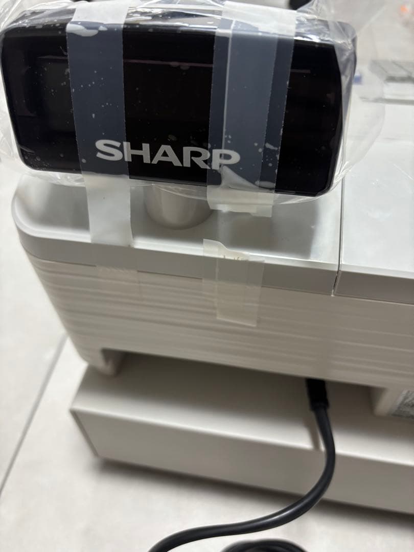 【極美品】SHARP シャープ　電子レジスタ XE-A307-W 16部門タイプ