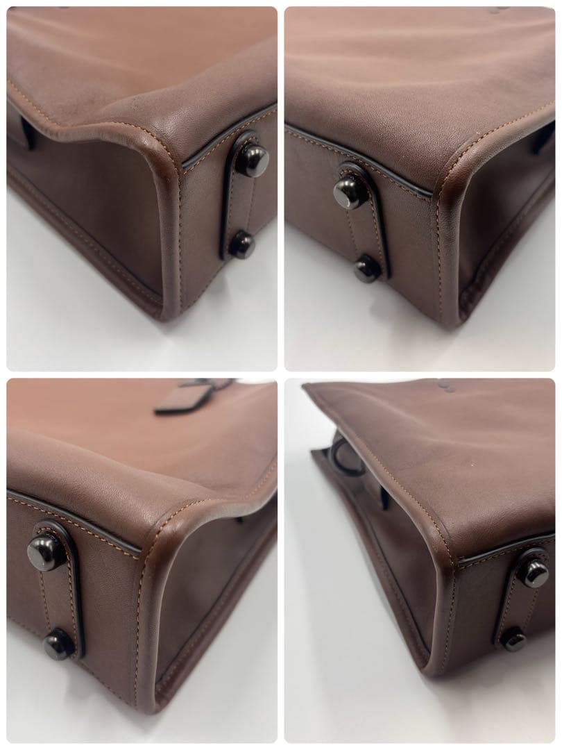 coach コーチ ビジネスバッグ　ハンドバッグ　ショルダー付き　2way 美品