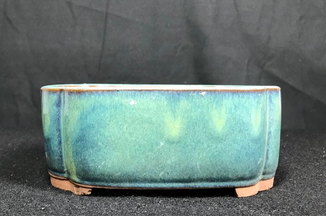 盆栽鉢　植木鉢　山野草鉢　観葉植物　園芸　ミニ盆栽鉢各種　落款あり 8個まとめて