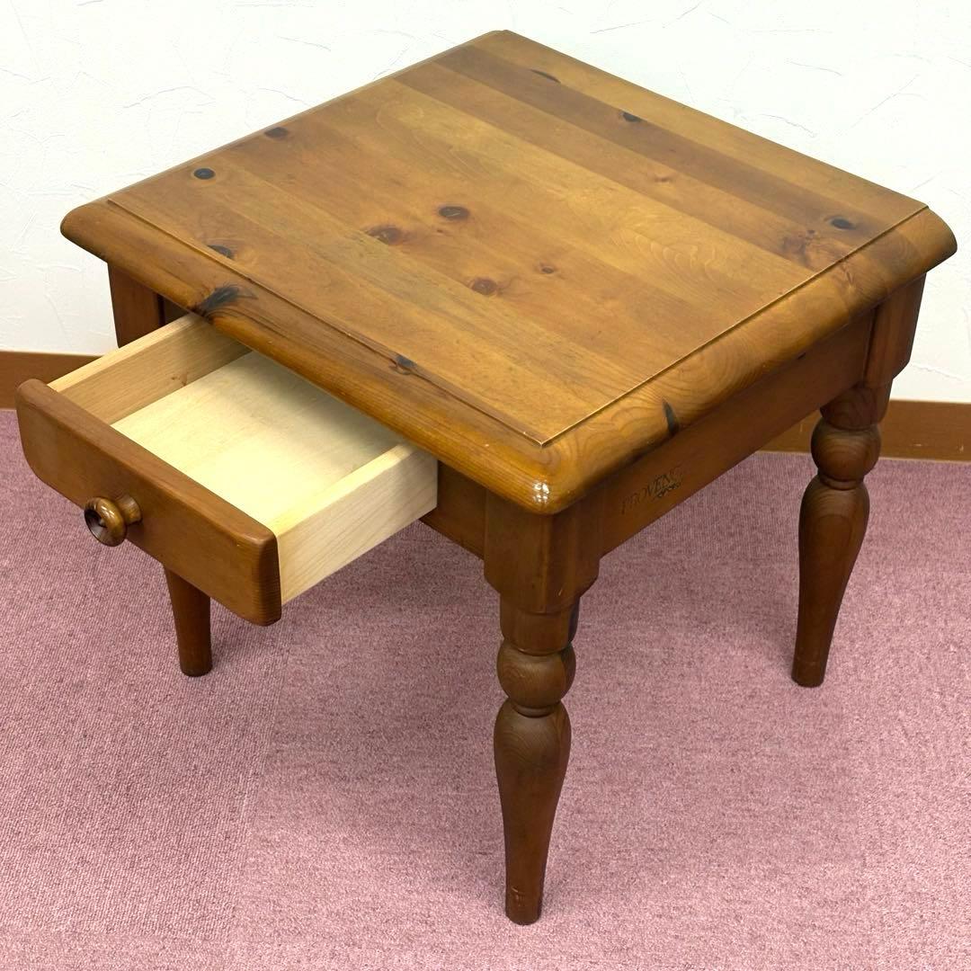 コスガ PROVENCE サイドテーブル ナイトテーブル プロヴァンス 引出し付