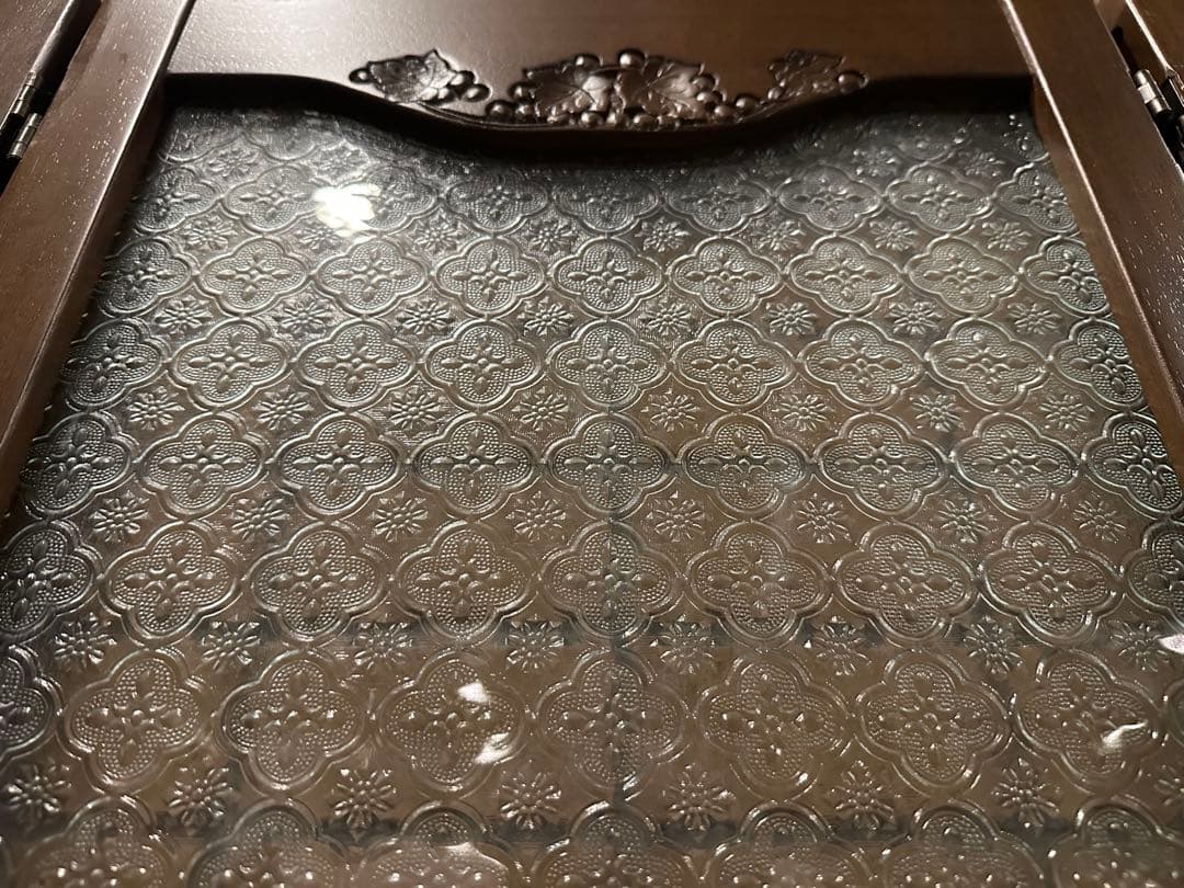 アンバーガラススクリーン　衝立　パーテーション　葡萄