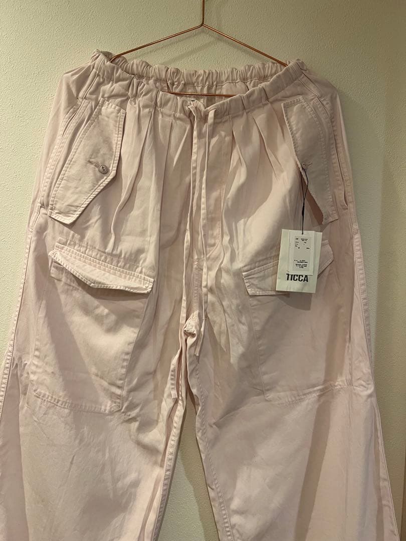 新品未使用タグ付き　TICCAカーゴパンツ　spick&span購入