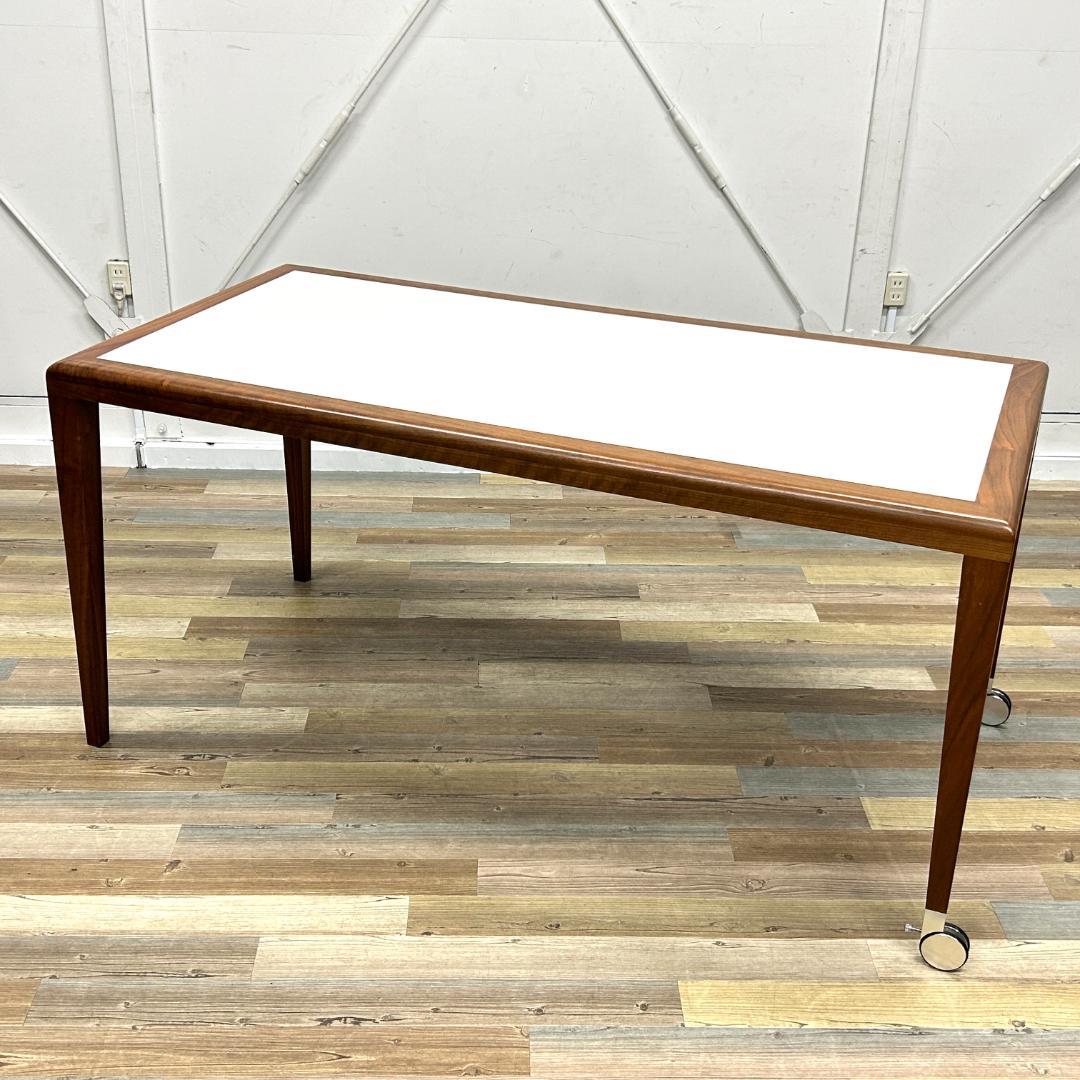 在庫処分　Time & Style Nancy ダイニングテーブル キャスター付